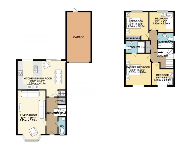 Floorplans For Flycatcher Keep, Jennett`s Park