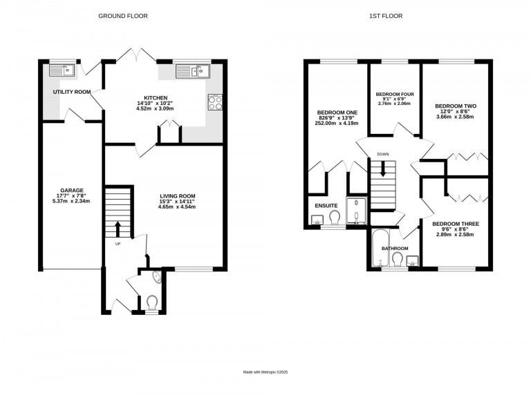 Floorplans For Marcheria Close, Bracknell