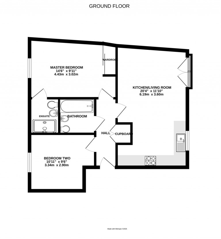 Floorplans For Fulmar Crescent, Bracknell