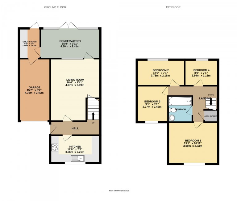 Floorplans For Martins Lane, Bracknell