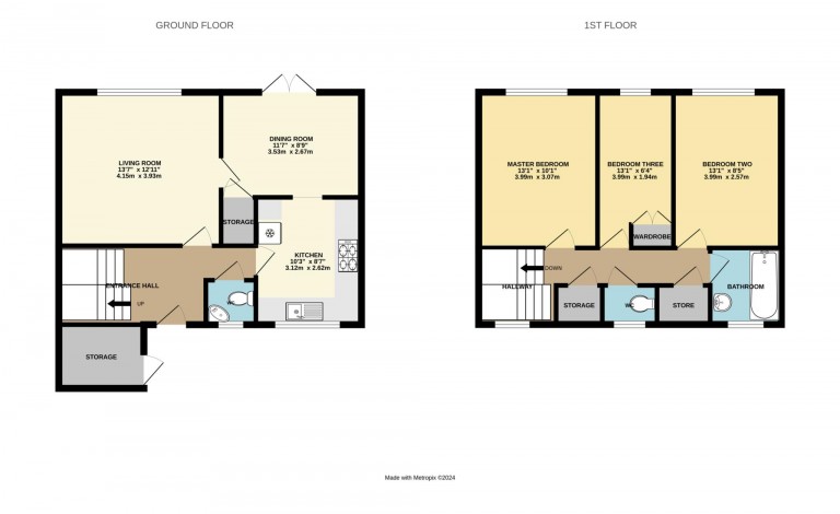 Floorplans For Keldholme, Bracknell