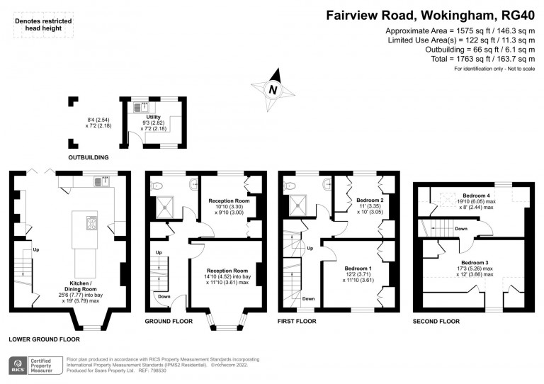Floorplans For Fairview Road, Wokingham