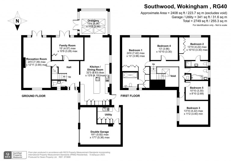Floorplans For Southwood, Wokingham