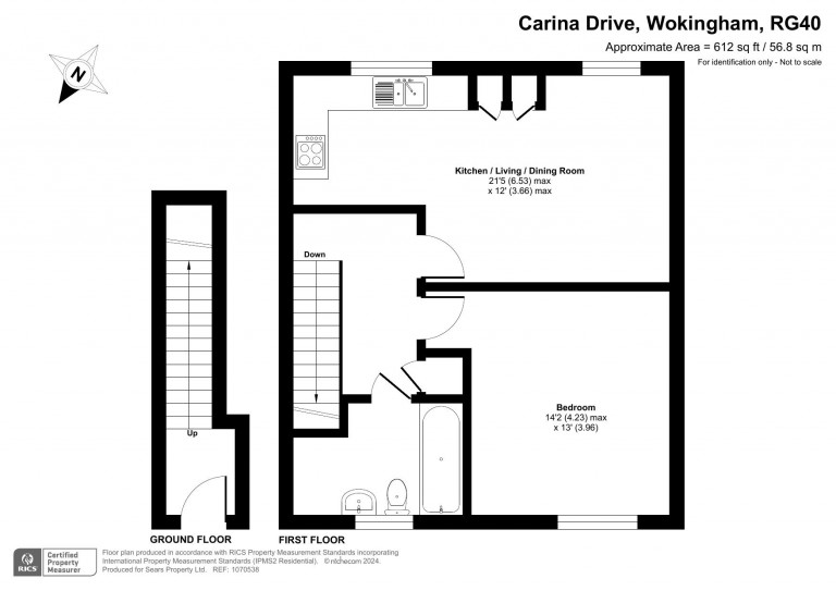 Floorplans For Carina Drive, Wokingham