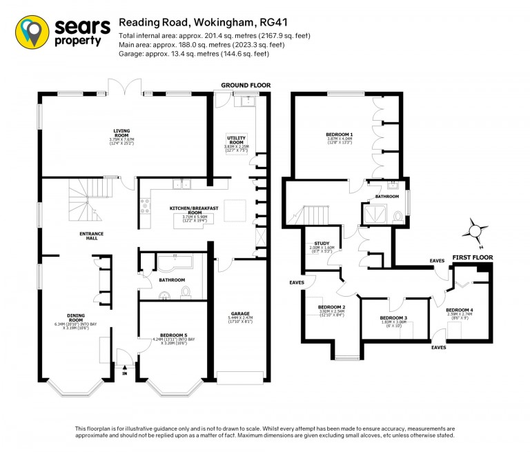 Floorplans For Reading Road, Wokingham