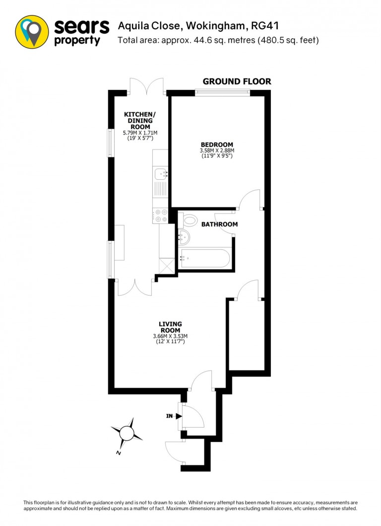 Floorplans For Aquila Close, Wokingham
