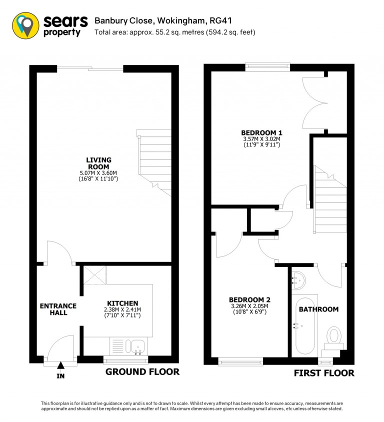 Floorplans For Banbury Close, Wokingham