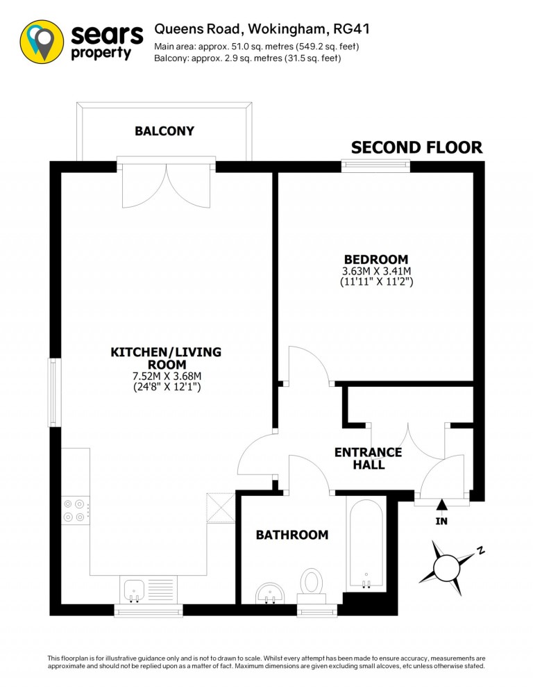 Floorplans For Queens Road, Wokingham