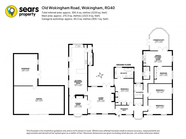 Floorplans For Old Wokingham Road, Wokingham