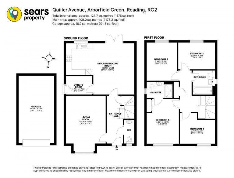 Floorplans For Quiller Ave, Arborfield