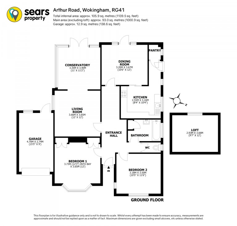 Floorplans For Arthur Road, Wokingham