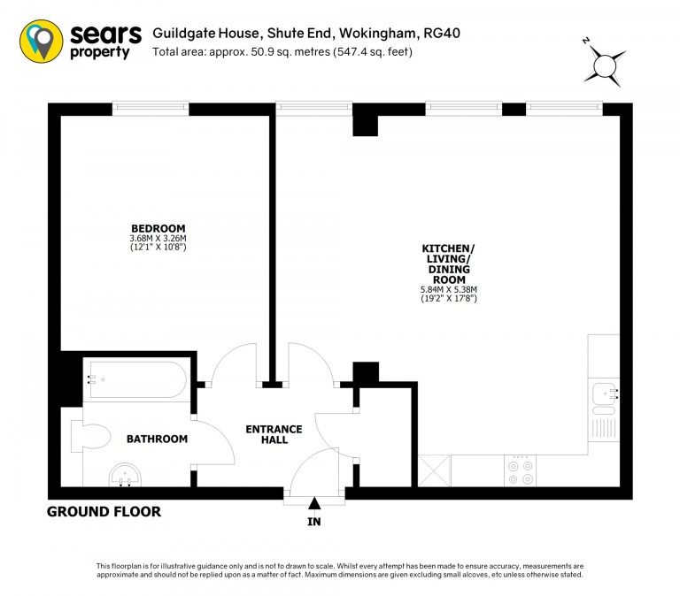 Floorplans For Guildgate House, Shute End, Wokingham