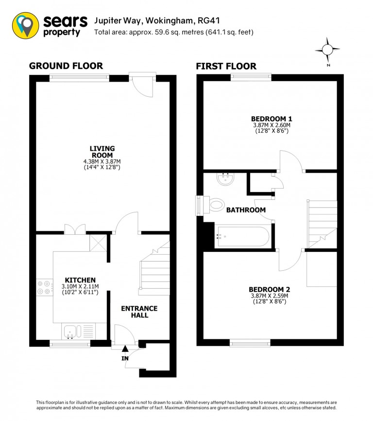 Floorplans For Jupiter Way, Wokingham