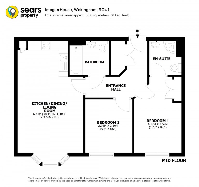 Floorplans For Ashville Way, Wokingham