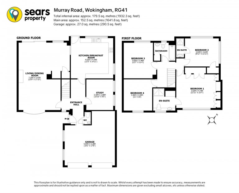 Floorplans For Murray Road, Wokingham