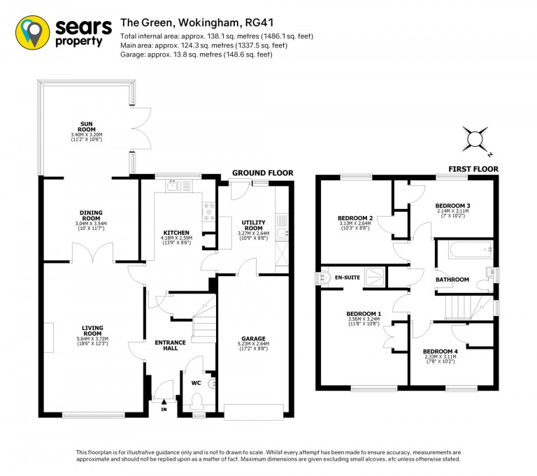 Floorplans For The Green, Wokingham