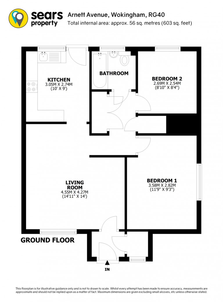 Floorplans For Arnett Avenue, Wokingham