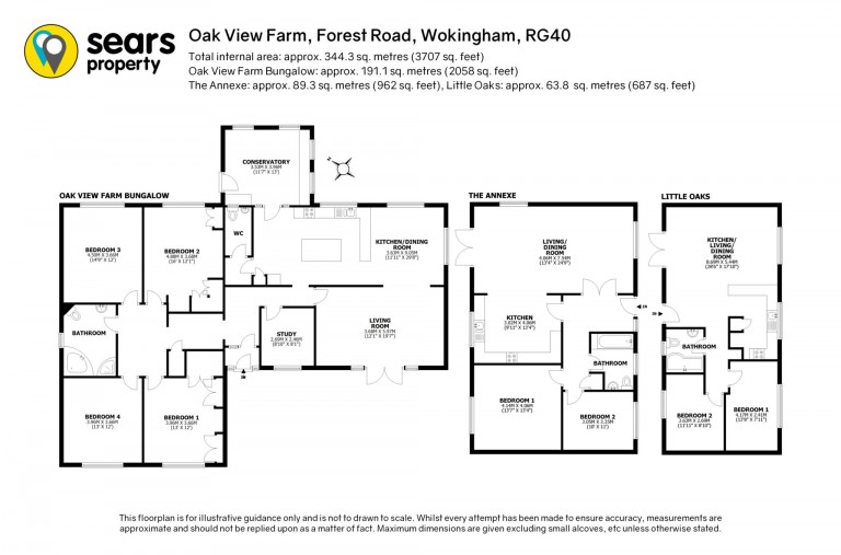 Floorplans For Forest Road, Wokingham