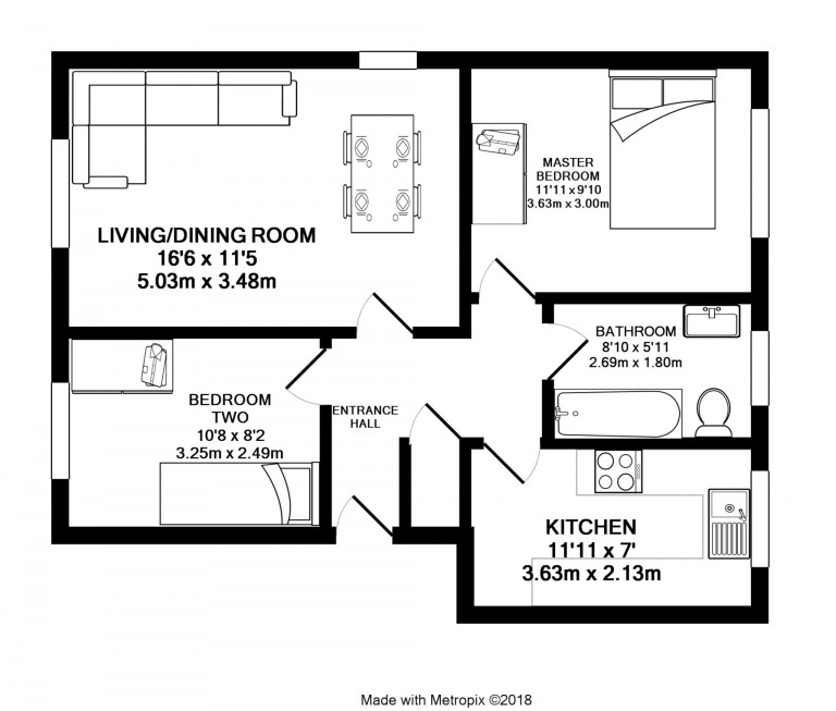 Floorplans For Rectory Close, Bracknell