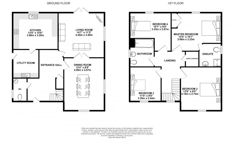 Floorplans For Tern Hill, Jennett`s Park