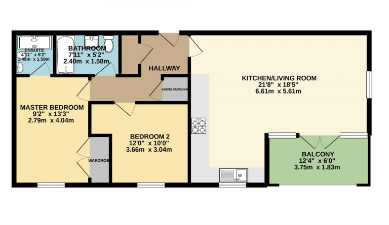 Floorplans For Hurley Drive, Bracknell