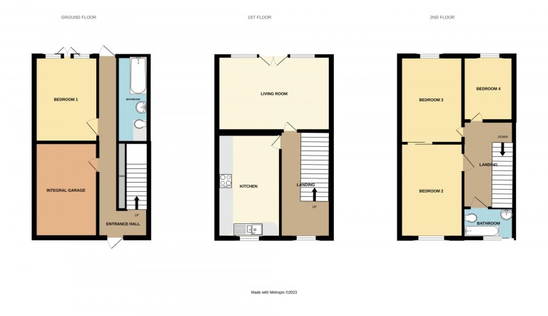 Floorplans For Anders Corner, Bracknell