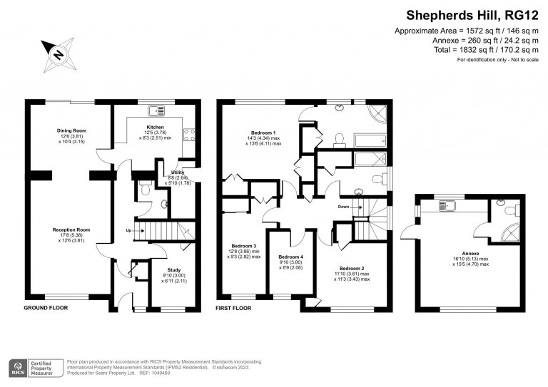 Floorplans For Shepherds Hill, Bracknell