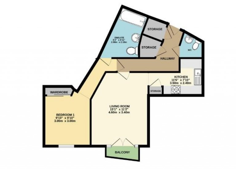 Floorplans For Market Street, Bracknell