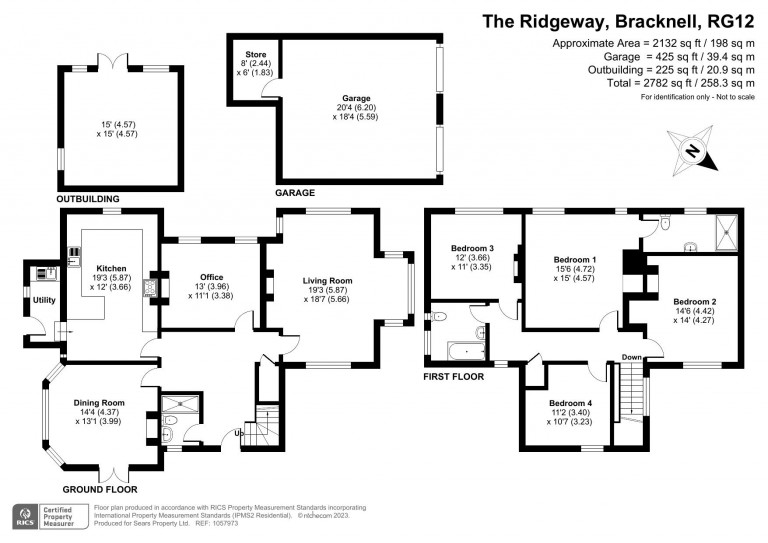 Floorplans For The Ridgeway, Bracknell