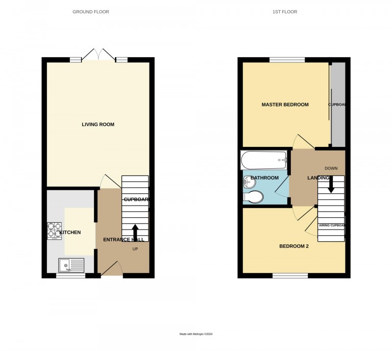 Floorplans For Staffordshire Croft, Warfield