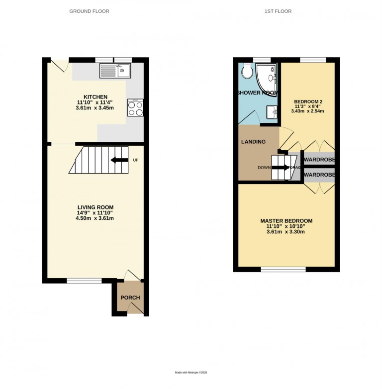 Floorplans For Crofton Close, Bracknell