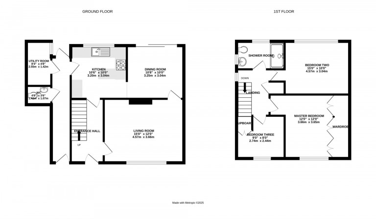 Floorplans For Timline Green, Bracknell