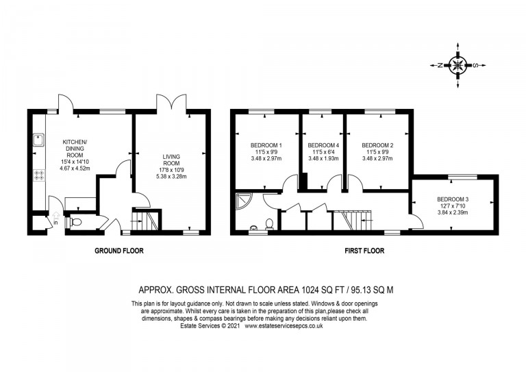 Floorplans For Ollerton, Bracknell