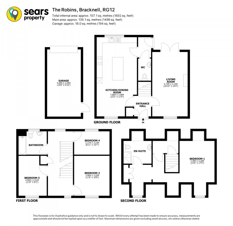 Floorplans For The Robins, Jennetts Park