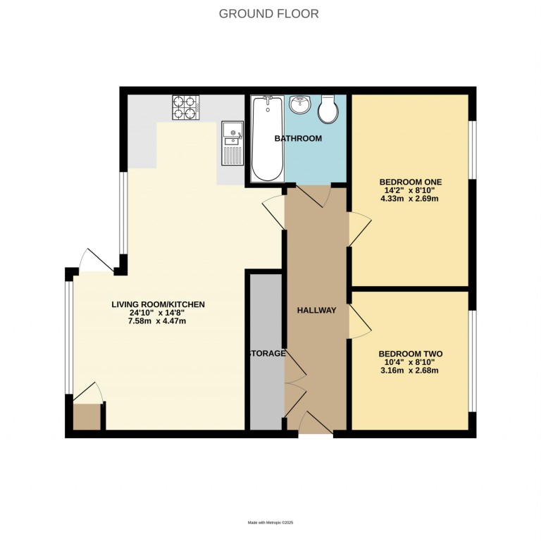 Floorplans For Larges Lane, Bracknell