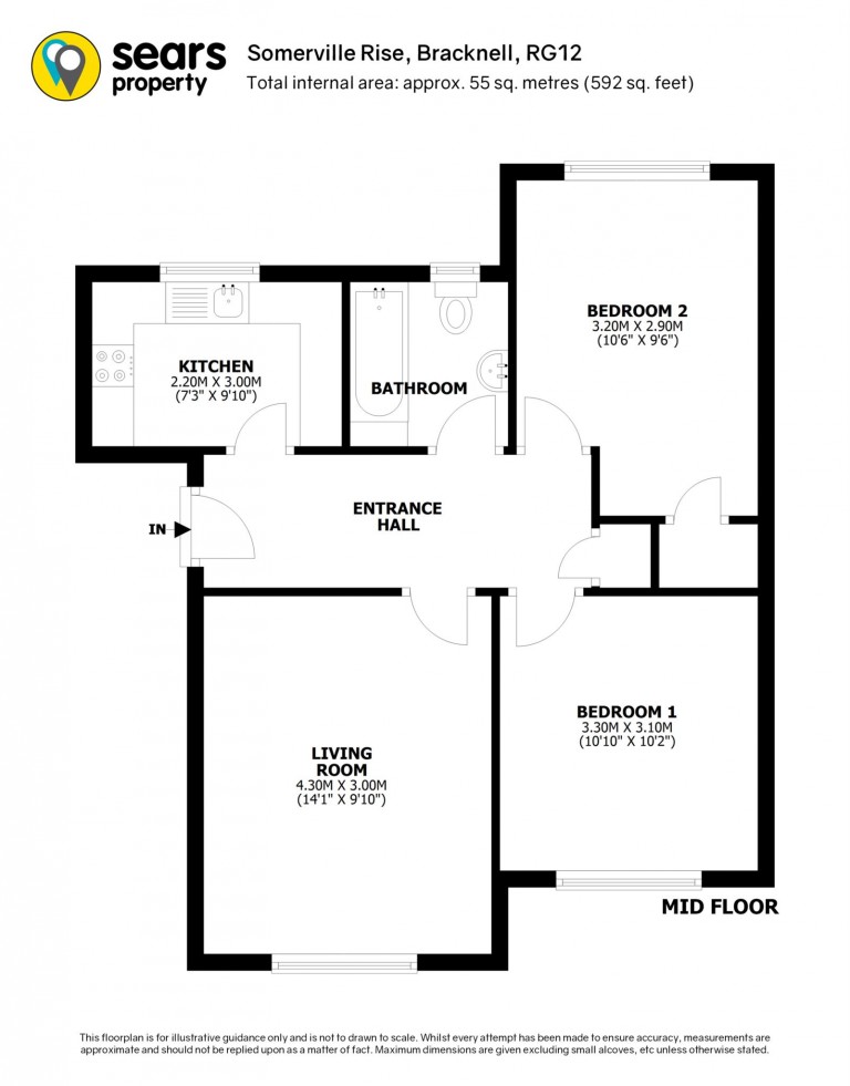 Floorplans For Somerville Rise, Bracknell