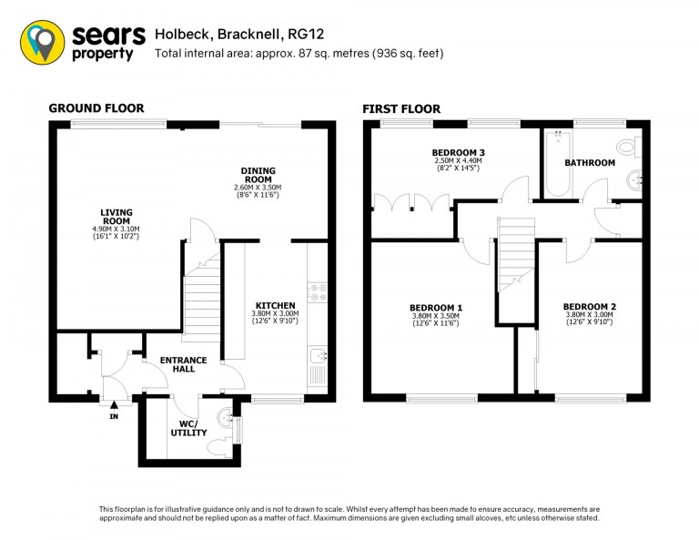 Floorplans For Holbeck, Bracknell