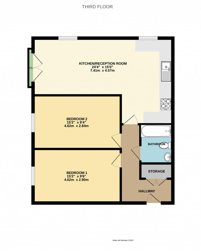 Floorplans For Hurley Drive, Bracknell